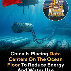 AI/Cloud/Server Data Center into the Ocean and Let Seawater Replace All Cooling Systems Entiretly